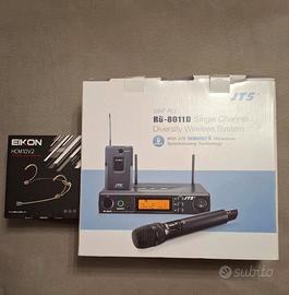 Trasmettitore bodypack JTS + archetto Proel