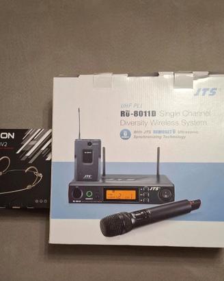 Trasmettitore bodypack JTS + archetto Proel