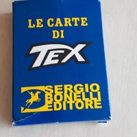 Carte da gioco Tex nuovissime