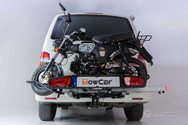 Porta moto gancio di traino b