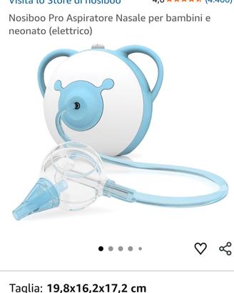 aspiratore nasale elettrico 