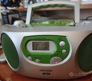 Radio CD MP3 Hoher portatile FM/AM