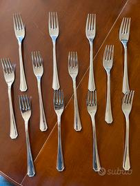 12 Forchette acciaio