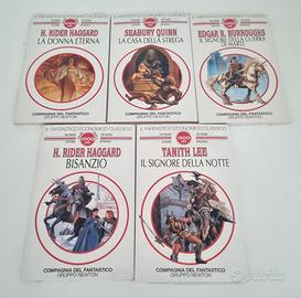 Lotto libri fantascienza fantasy 5 romanzi Newton