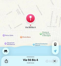 Appartamento in villa in centro vicino al mare