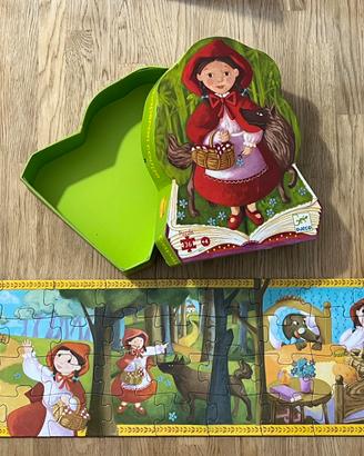 Puzzle Djeco 36 pezzi – Cappuccetto Rosso