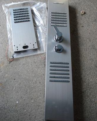 pannello colonna doccia idromassaggio inox