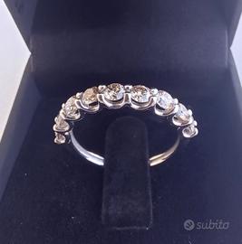 Anello Oro e Diamanti Naturali 1,05 Ct