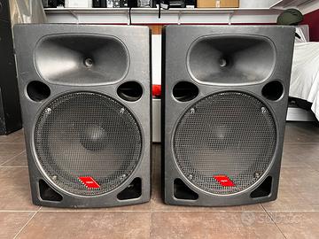 Coppia casse amplificate Proel 38cm