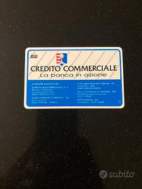 Scheda telegonica - credito commerciale