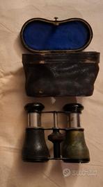 Binocolo da Teatro Antico con Custodia '800/'900.