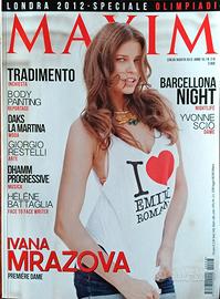 Rivista Maxim Italia, numero 7/8, datata 07/08/'12