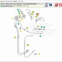 Specchio Sx Yamaha FZ1 2D1262800100