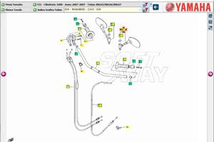 Specchio Sx Yamaha FZ1 2D1262800100
