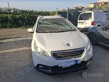 PEUGEOT 2008 BLUE EURO6 SINISTRATA POCO DANNO