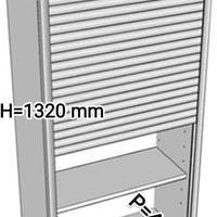 Armadio con serrandina, chiave, nuovo