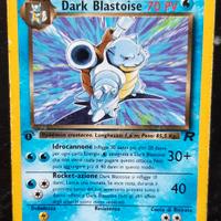 Dark Blastoise no holo 1 edizione