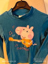 Maglietta George Peppa Pig bimbo