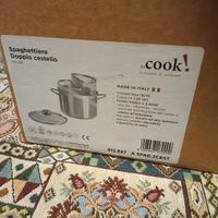 Spaghettiera 2 cestelli 24 cm