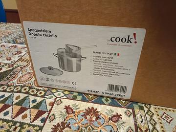 Spaghettiera 2 cestelli 24 cm