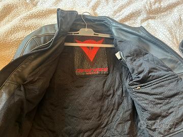 Giubbotto pelle donna Dainese vintage