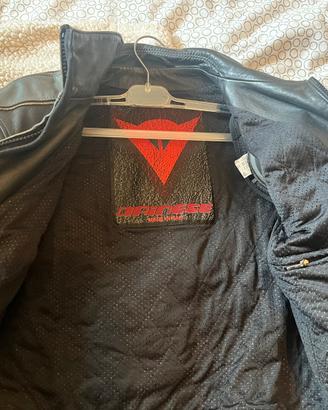 Giubbotto pelle donna Dainese vintage