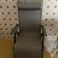 Sedia sdraio pieghevole