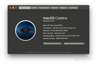 iMac 27" Late 2013