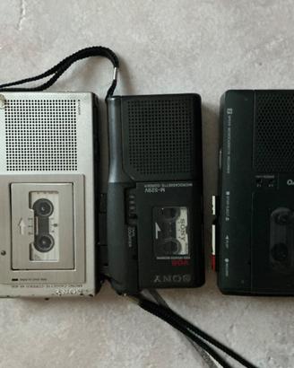 Registratori piccoli sony sanyo