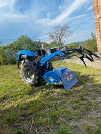 Motocoltivatore con fresa e tagliaerba