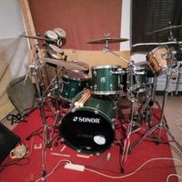 Batteria Sonor serie S Class Maple Verde