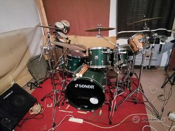 Batteria Sonor serie S Class Maple Verde
