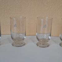 Set di 4 Bicchiere Alitalia Business Class.