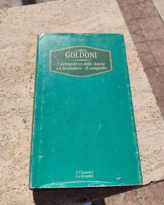 Carlo Goldoni, titoli come da immagine