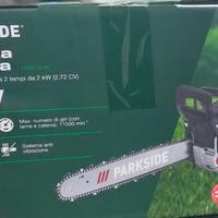 Motosega parkside nuova
