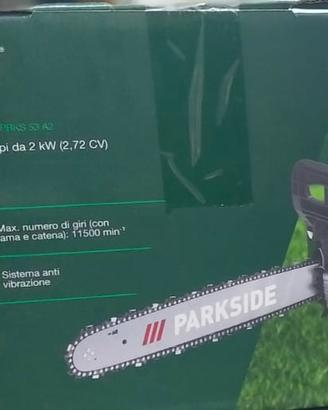 Motosega parkside nuova