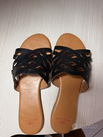 Ciabattine donna colore nero