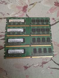 Lotto 4Gb RAM DDr 2 ‼️ Leggere ‼️