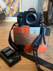 Sony a7II, Dual Charger + 2 Batterie