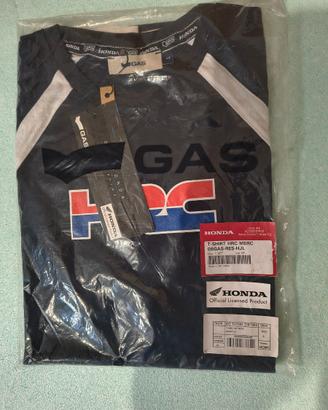 T shirt Honda Racing / Gas vintage nuova NOS