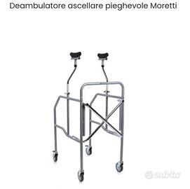 deambulatore ascellare  pieghevole 