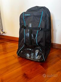 Zaino trolley Newfeel da 90L spallucci a scomparsa
