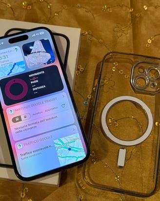 Apple Iphone 15 256gb nero scatola accessori scont