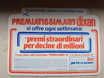 biglietto grande concorso anni 80