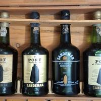 Cassetta legno da 4 bott. da collezione Sandeman