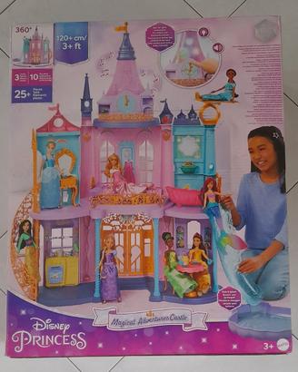 Castello Barbie Principesse Disney HLW29-9633-Nuov