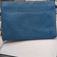 Pochette Louis Vuitton Epi Blue – Originale Vintag