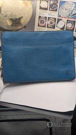 Pochette Louis Vuitton Epi Blue – Originale Vintag