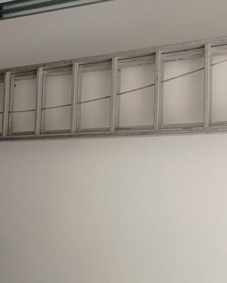 scala a sfilo con fune a 2 tronchi 3.8 mt x 2