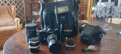 NIKKORMAT FT CON MOLTI ACCESSORI COME NUOVA